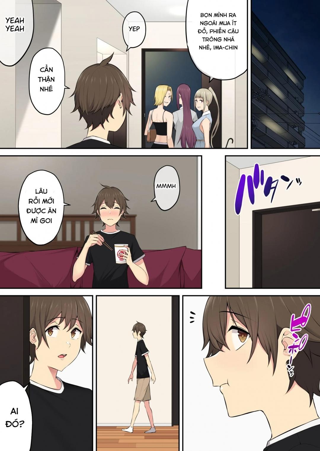 imaizumi đưa cả bầy gyaru về nhà mình chapter 4 42