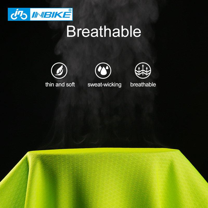 INBIKE Mùa Hè Đi Xe Đạp Jersey Thoáng Khí Xe Đạp Quần Áo Nam Cảo Tháo Áo Sơ Mi Tay Ngắn MTB Xe Đạp Quần Áo Đua Xe Thể Thao JS001 Color: Green Size: XXL