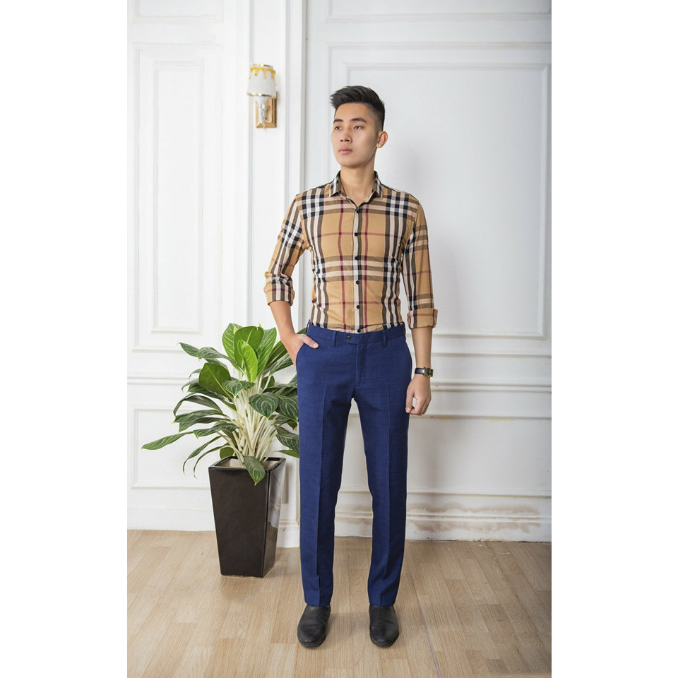 Áo Sơ Mi Nam Đẹp,Cao Cấp M.O.N Boutique KS002