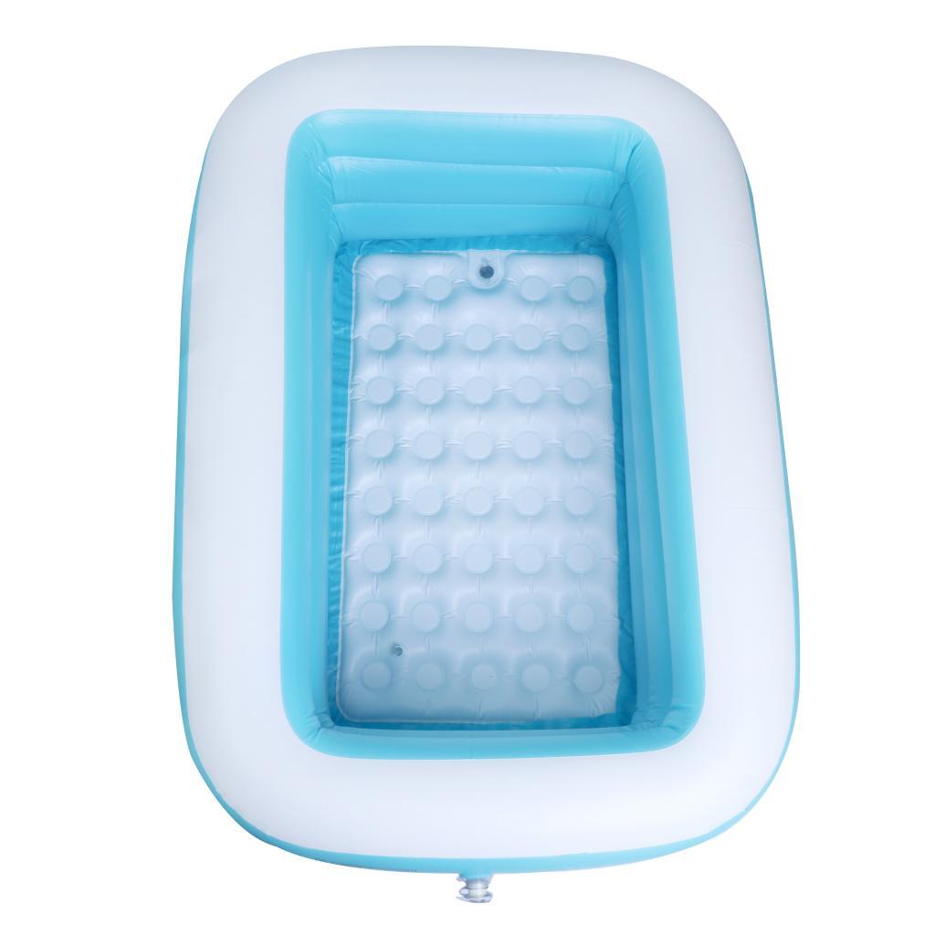 Inflatable Swimming Pool Outdoor Family Inflatable Pool with Swimming Ring Boat