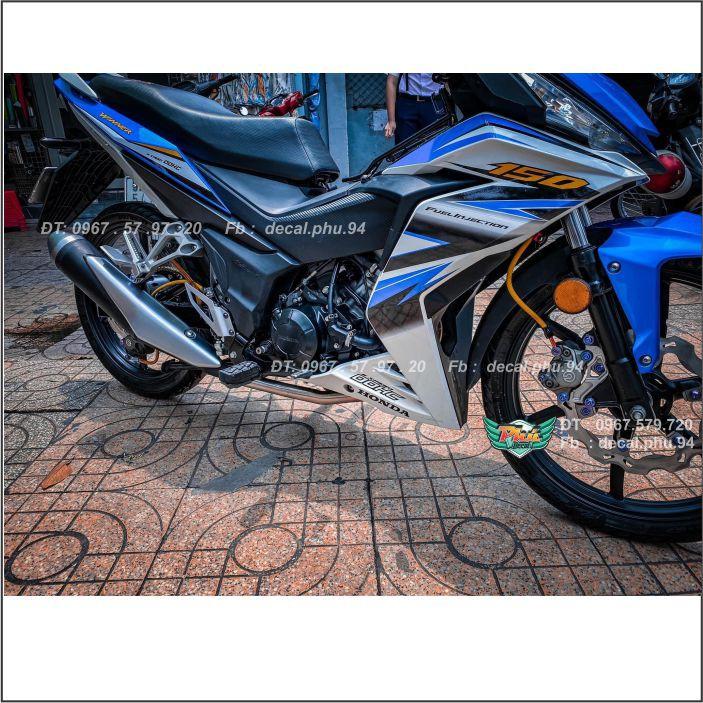 Tem Rời Winner Xanh Trắng