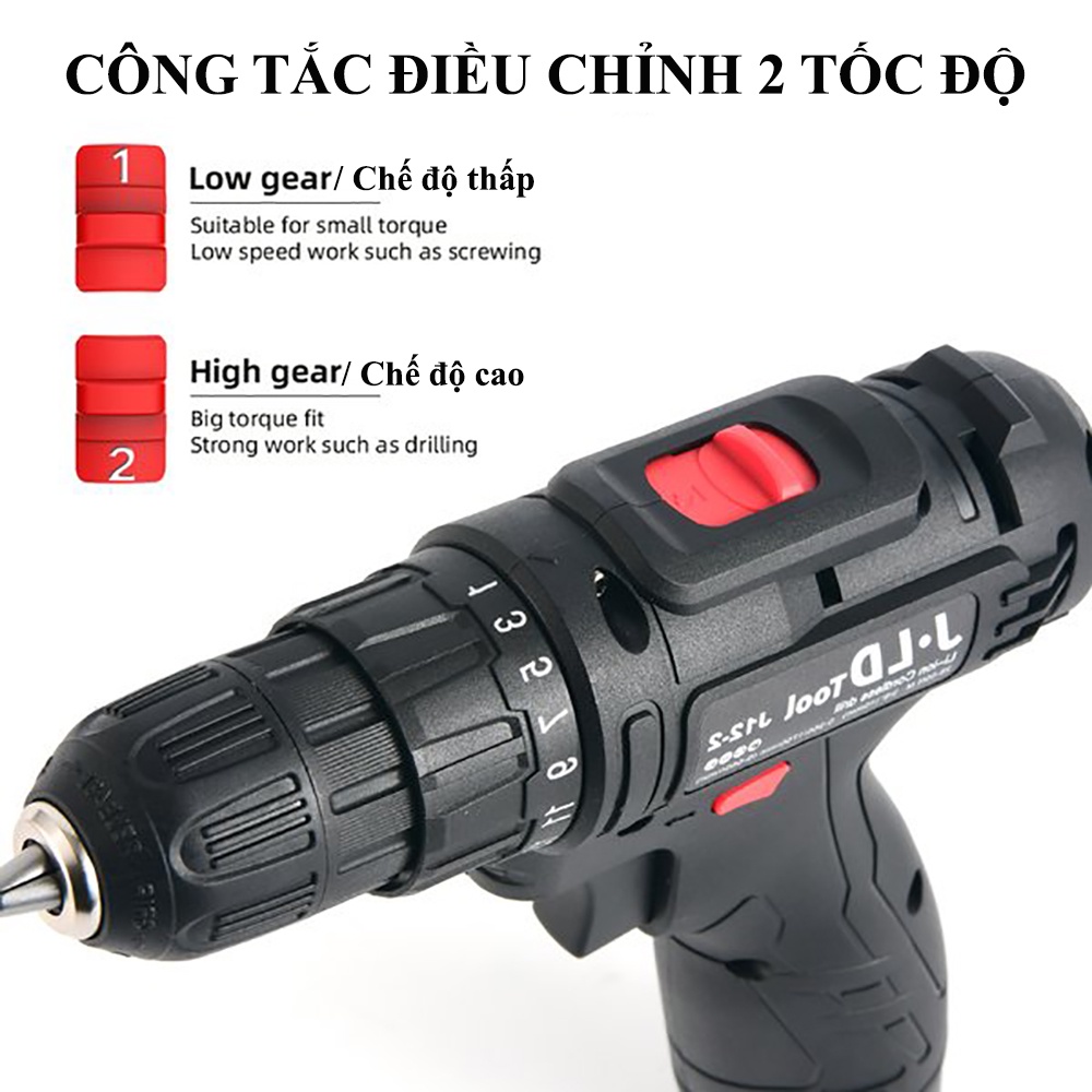 Máy khoan, bắt vít 12v 100% dây đồng
