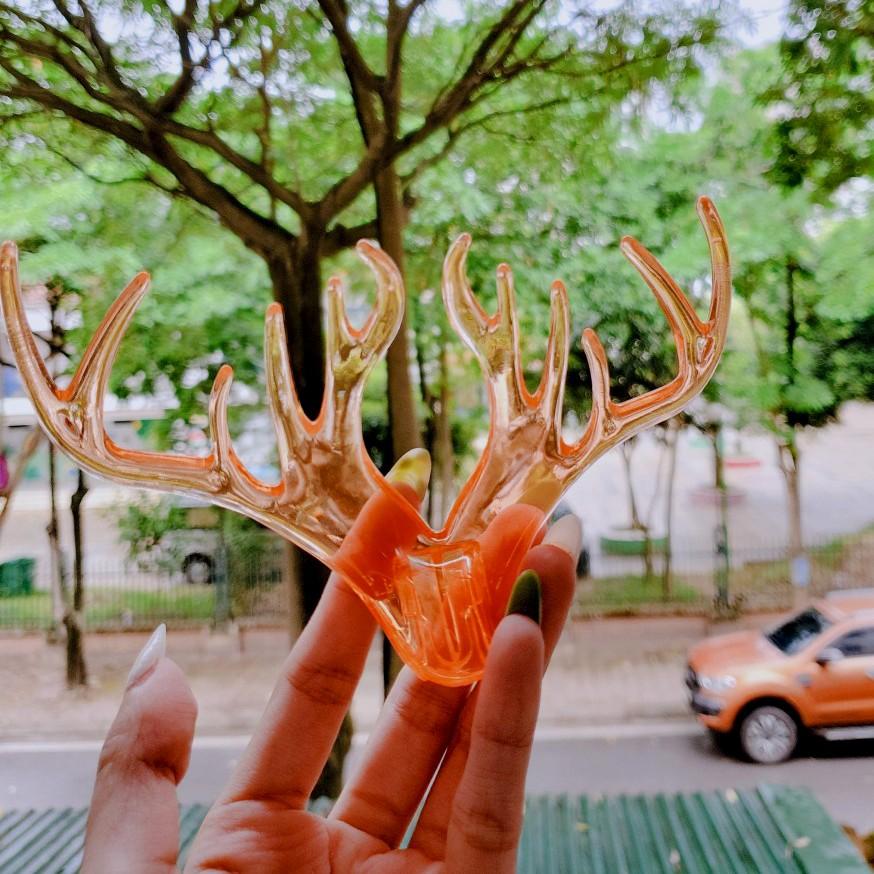 Móc Dán Tường Sừng Hươu - Móc Treo Decor trang trí nhà cửa Duashop