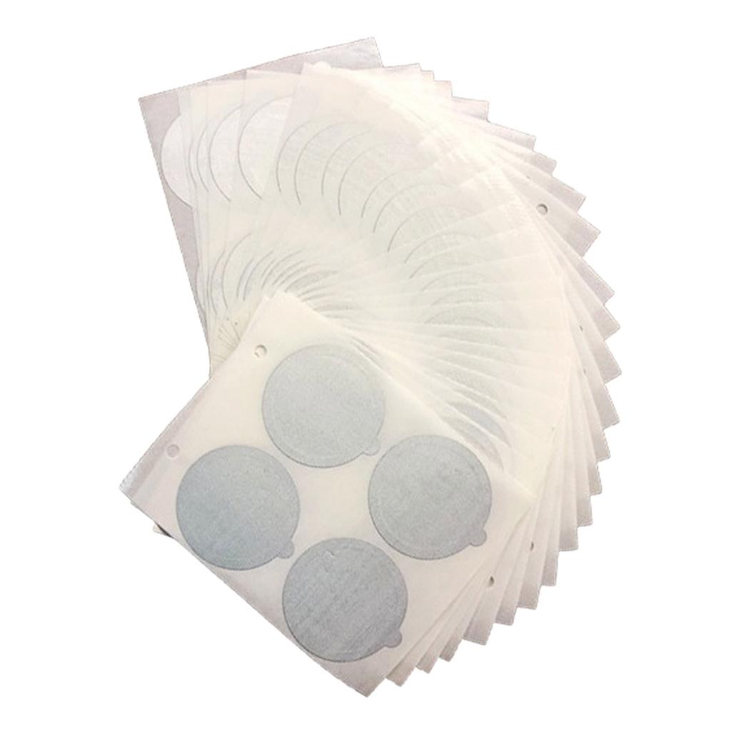 100pcs Single Reusable Cups Filter Aluminum Espresso Lids For Coffee Makers
