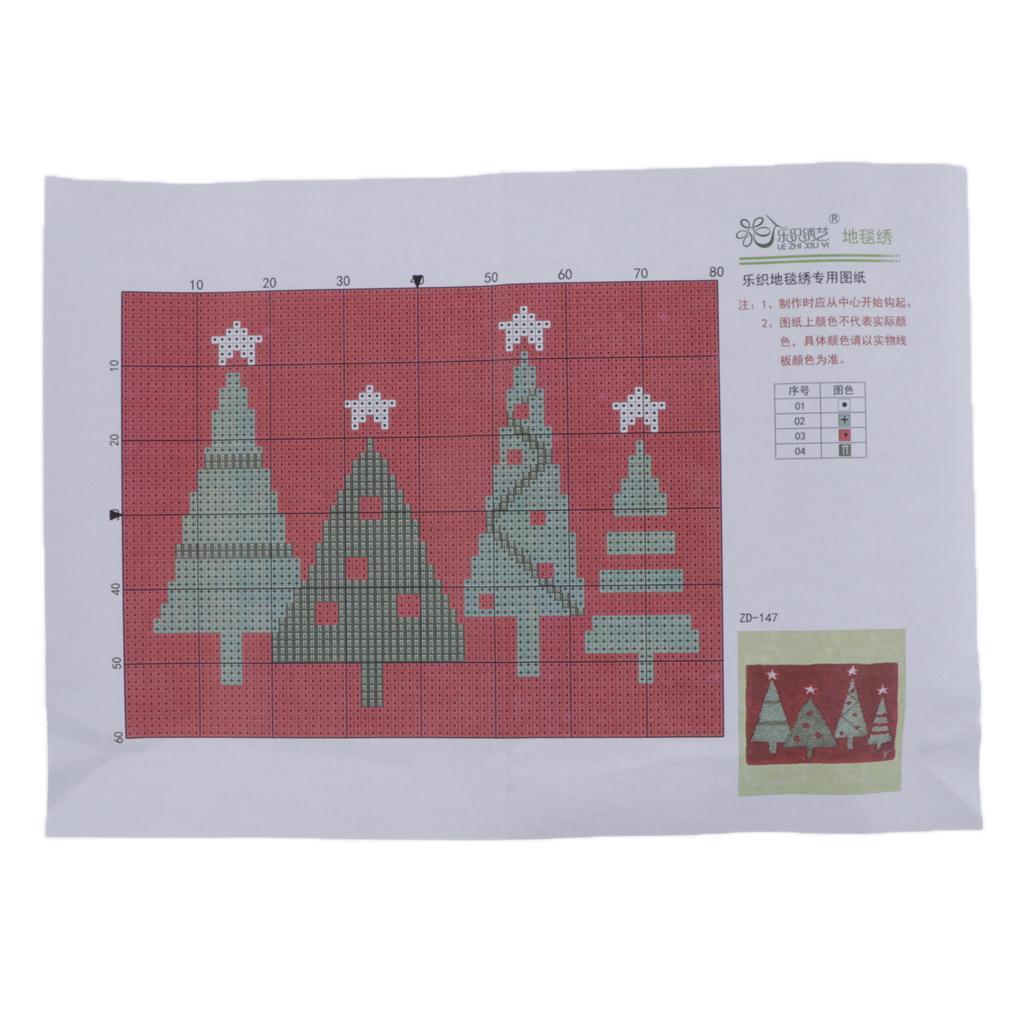 -  Rug Kits Carpet Cushion Embroidery Kit  Ornaments