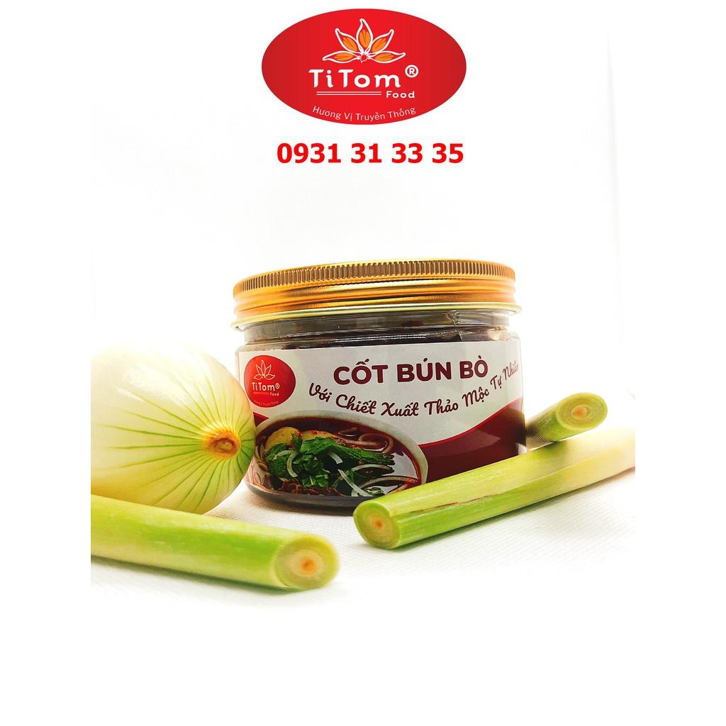 Gia vị nấu bún bò - Gia vị bún bò - Gia vị bún bò nêm sẵn - Cốt bún bò TITOM 250g