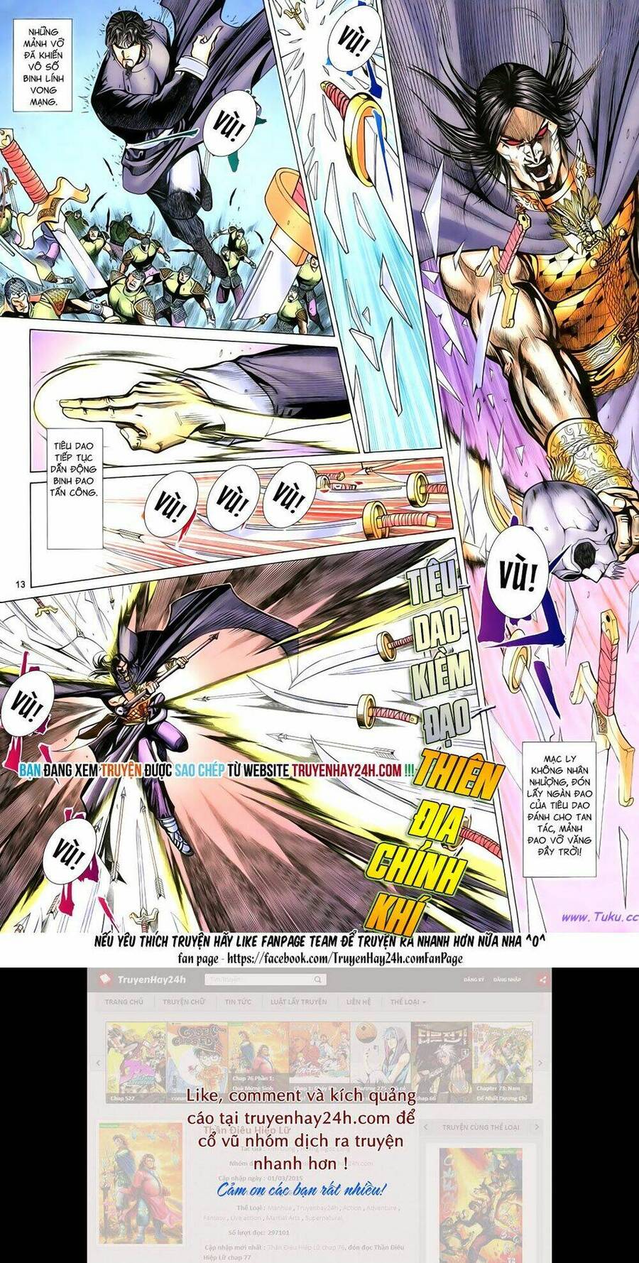 anh hùng vô lệ chapter 91 13