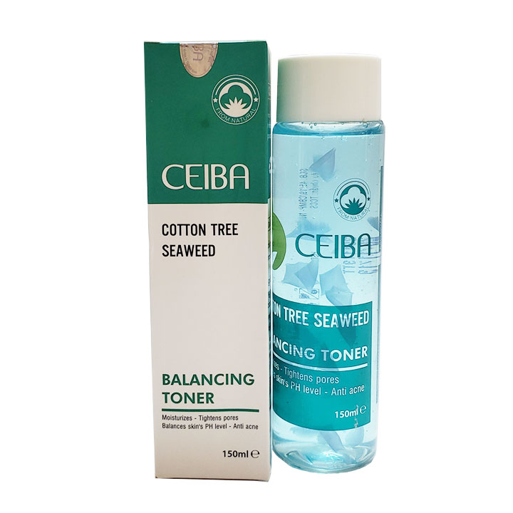 Toner Làm Sáng Da, Cân Bằng Dầu từ Tảo biển Ceiba 150ml