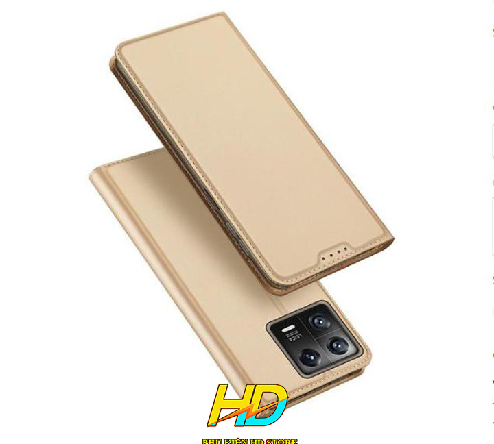 Bao Da Cao Cấp Dành Cho Xiaomi 13 Chính Hãng Dux Ducis Skin Siêu Mỏng- Siêu Mềm - Siêu Mịn, Có Ngăn Đựng Thẻ - Hàng Chính Hãng