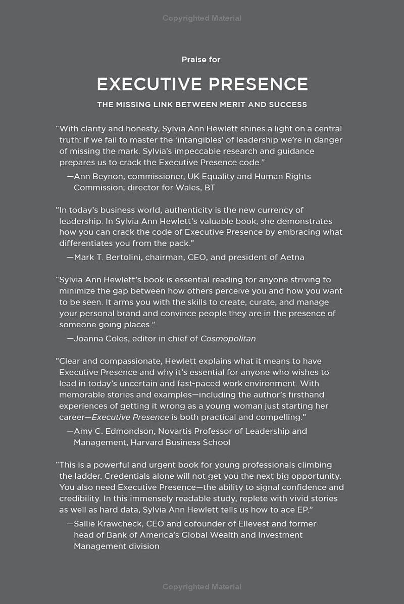 Sách ngoại văn: Executive Presence 2.0