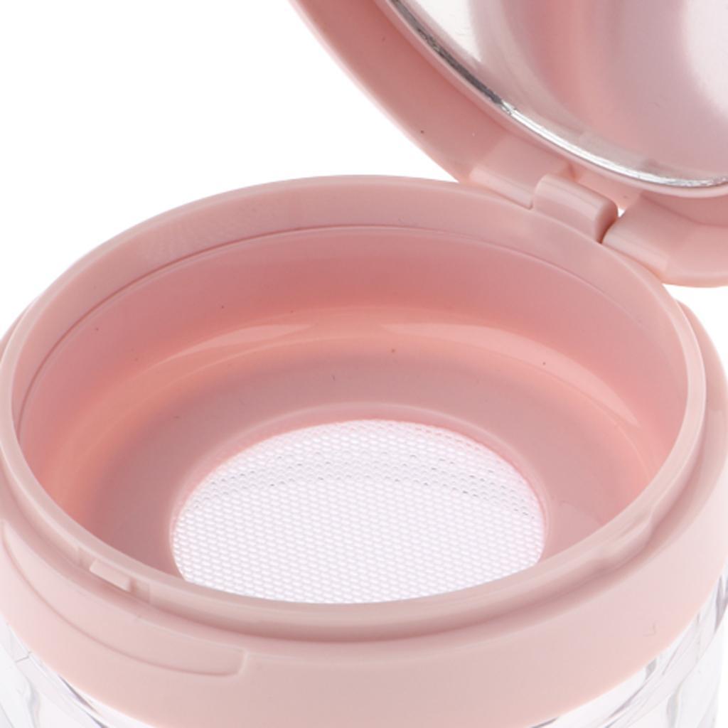 10G Empty DIY Makeup Loose  Case Cosmetic Blush Container Black S