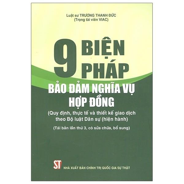 9 biện pháp bảo đảm nghĩa vụ hợp đồng