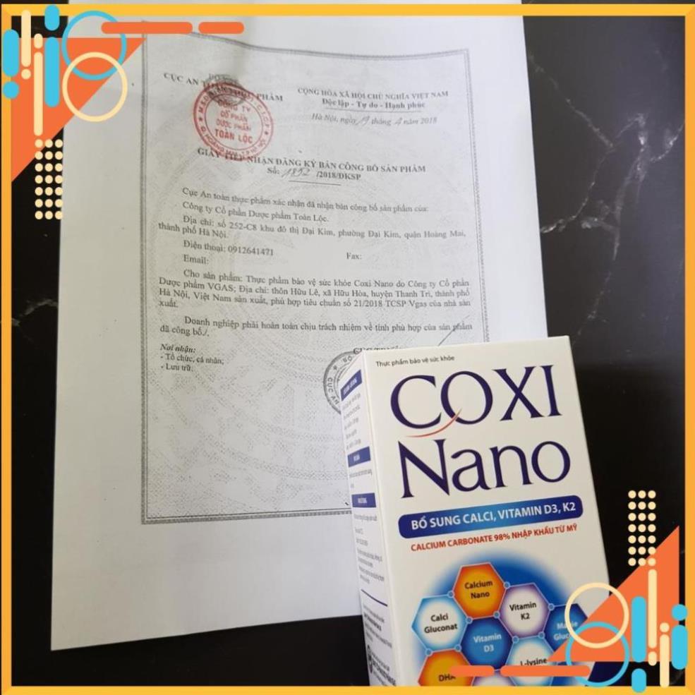 Coxi Nano, bổ sung calci giúp phòng ngừa còi xương, suy dinh dưỡng ở trẻ em