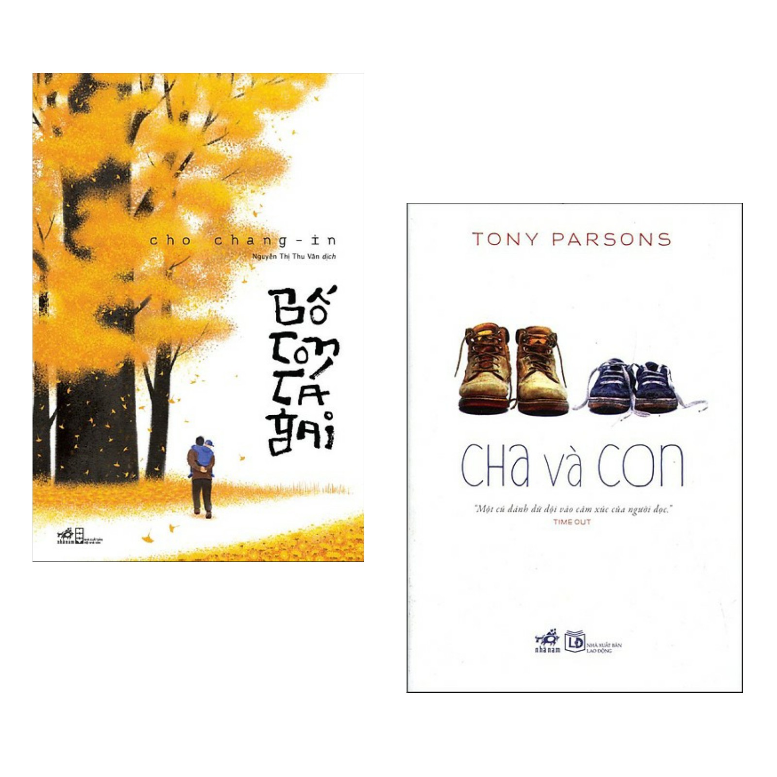 Combo 2 cuốn sách văn học hay nhất: Bố Con Cá Gai + Cha Và Con ( Tặng kèm Bookmark Happy Life)