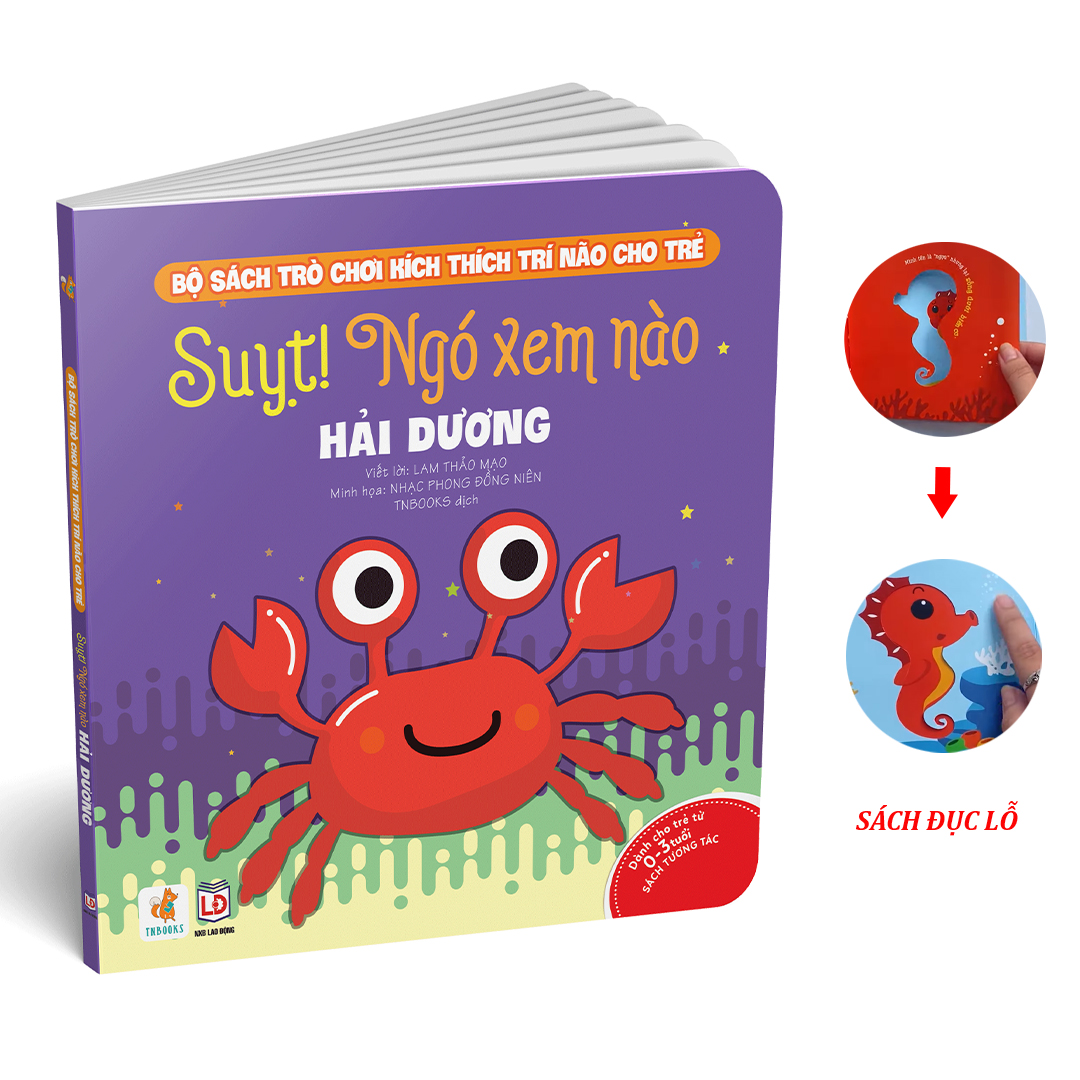 Bộ sách trò chơi kích thích não bộ cho trẻ - Suỵt! ngó xem nào