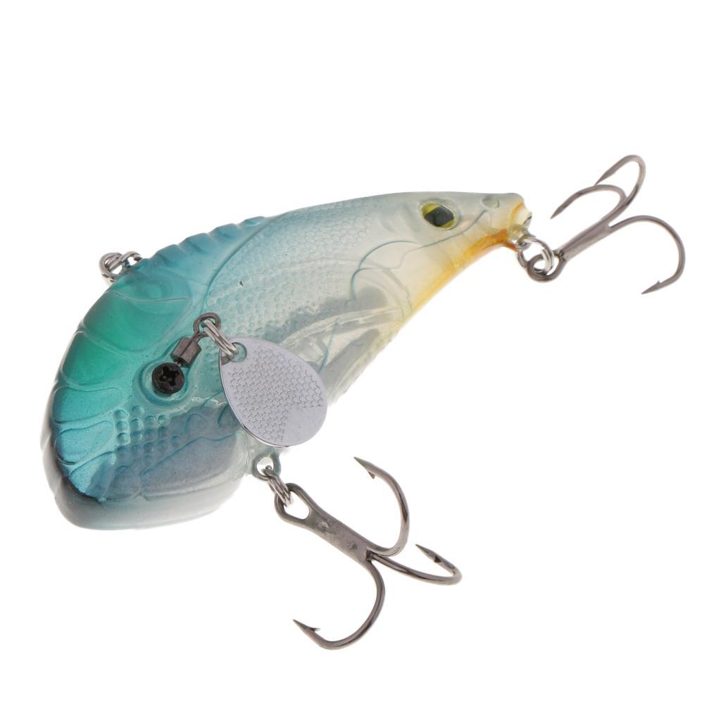 VIB Jigging Hard Artificial Saltwater Fishing Spoon Lure Casting Fishing Bait 7cm
