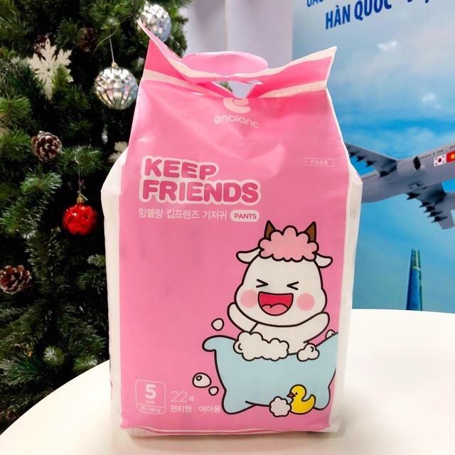 Bỉm ENBLANC KEEP FRIENDS Hàn Quốc ̂̃ Dán/Quần S40/M32/L28/XL24