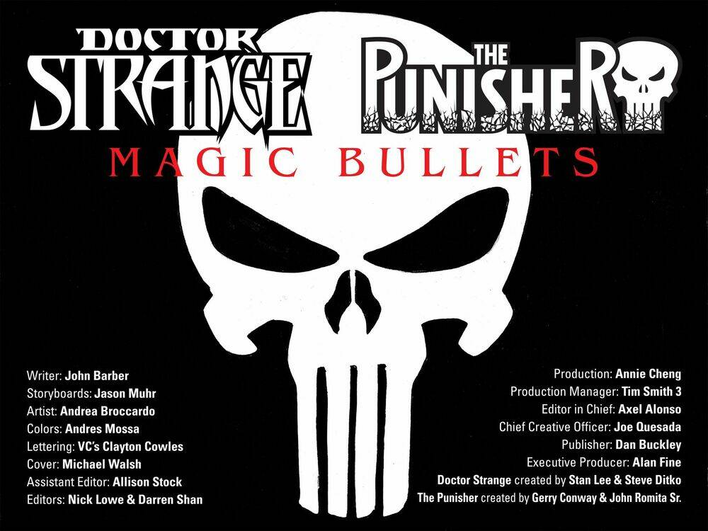 doctor strange/punisher: magic bullets chapter 1.1 13