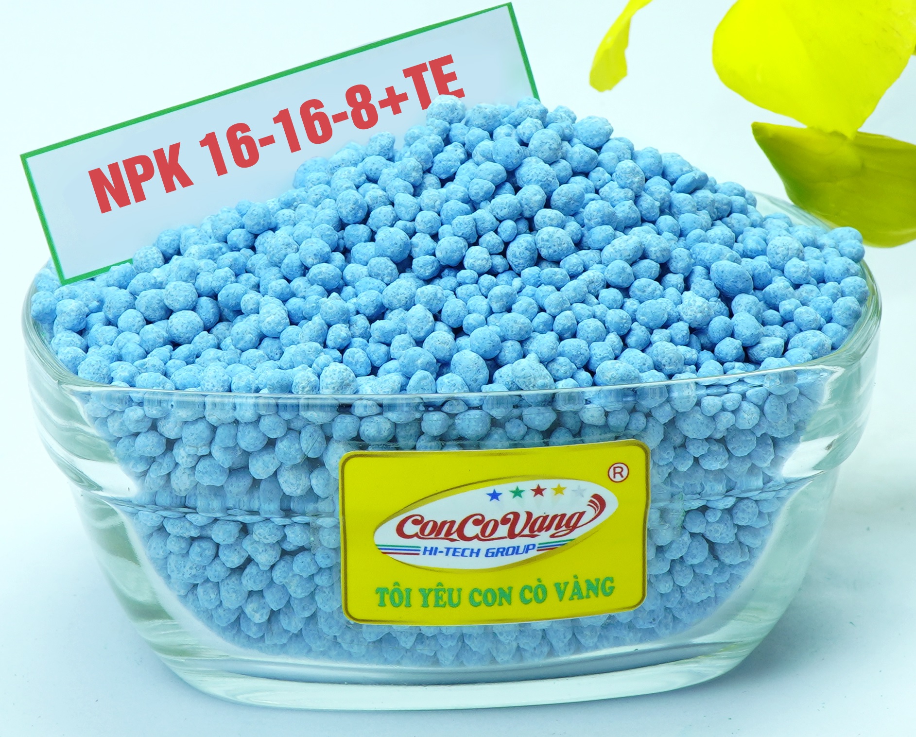 Phân bón Hi-tech NPK 16-16-8 +TE (1kg)