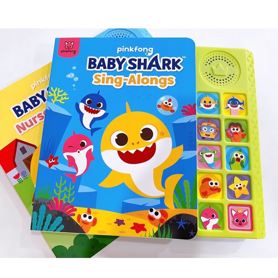 SÁCH ÂM THANH - SÁCH NHẠC BABY SHARK PINGFONG (SOUND BOOK)