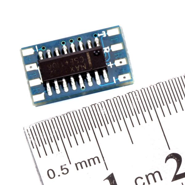 Mini Rs232 To Ttl Converter Module Card