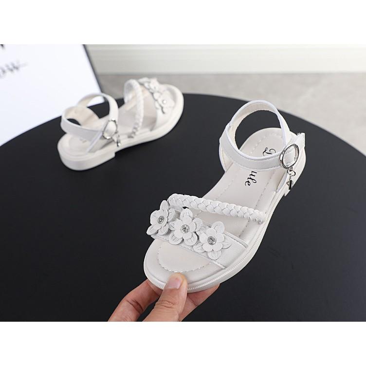 sandal bé gái size 26-36 hoa quai đan siêu điệu