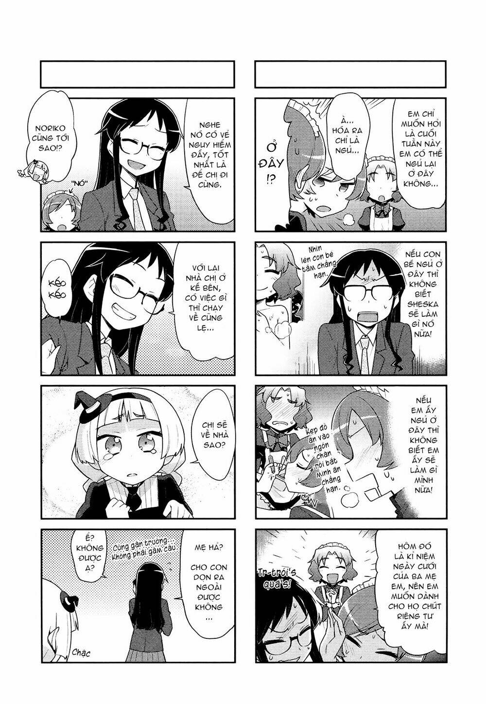 majyo to houki to kurobuchi megane chapter 25 3