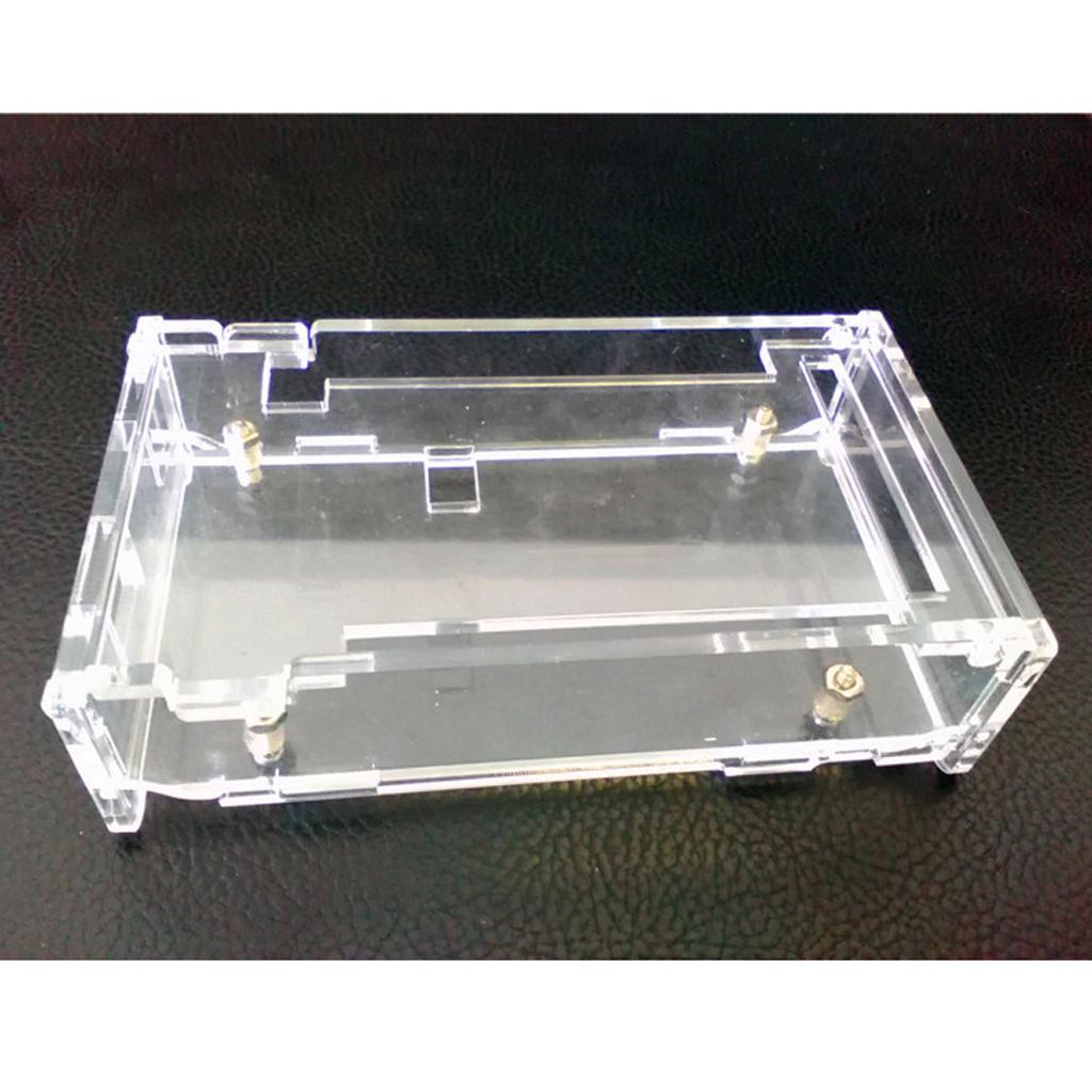 Transparent Acrylic Box Enclosure Hard Cover for  MEGA2560 R3