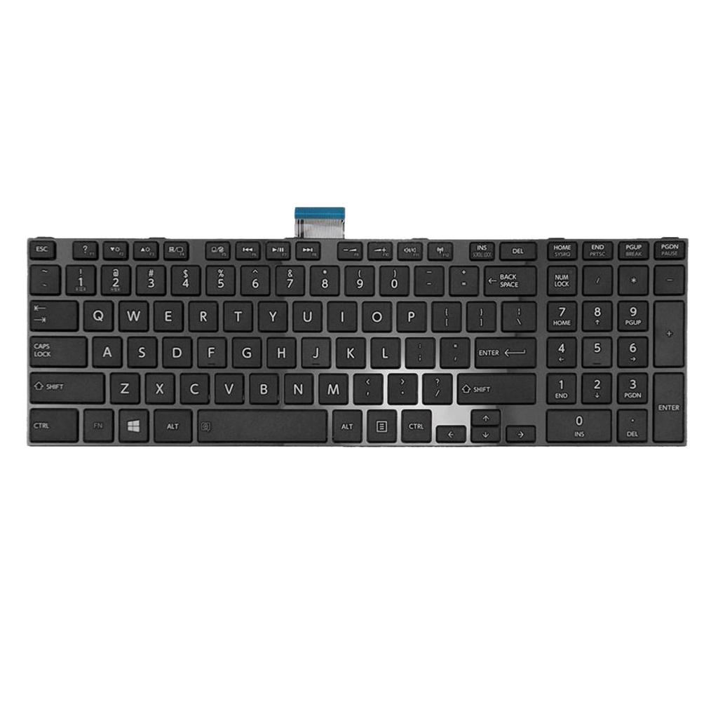 Keyboard US QWERTY Exchange Keyboard Replacement for Toshiba P850 P855 P870