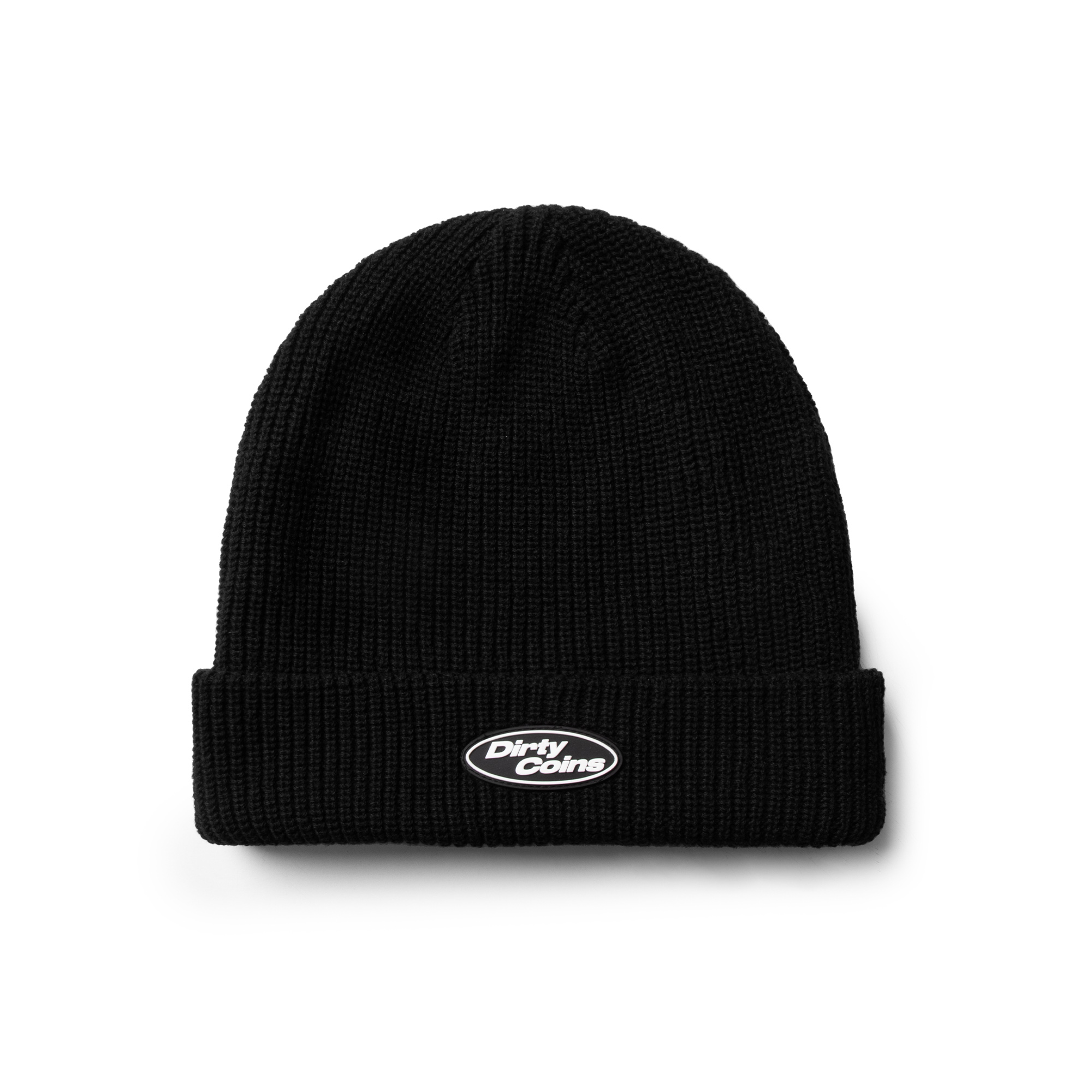 Nón DirtyCoins Label Beanie - Black