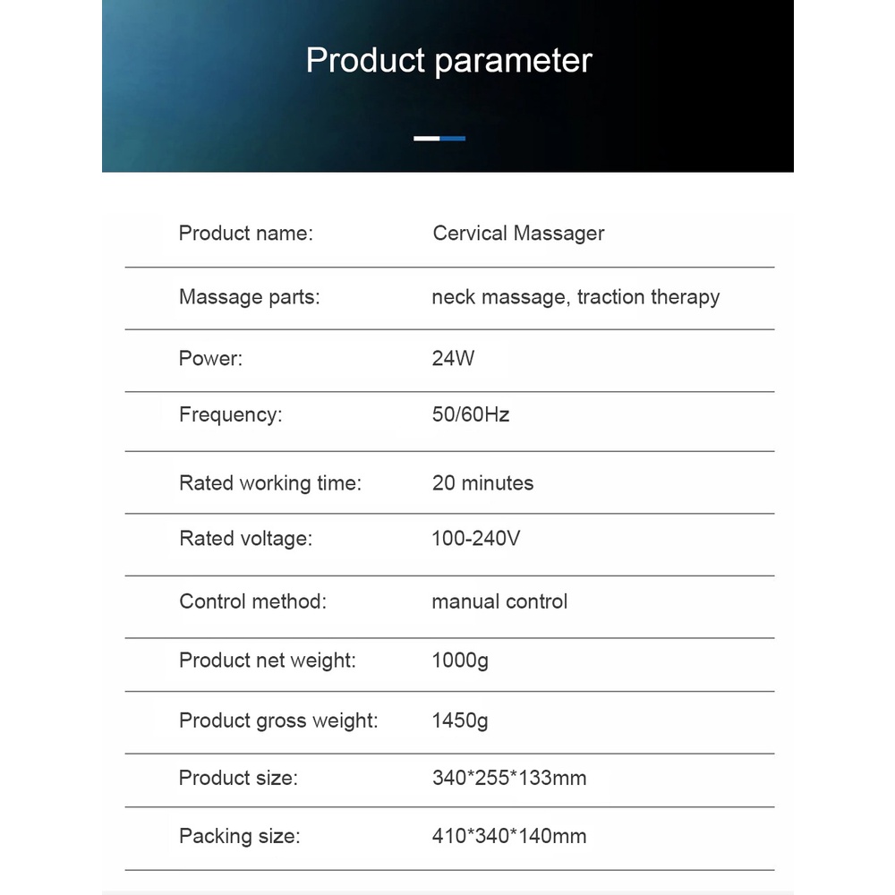 Máy Massage, Xoa Bóp Cột Sống Cổ C805