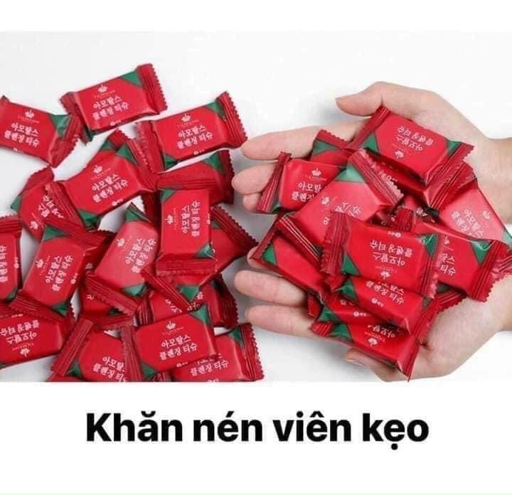 Khăn nén lưới nhỏ không dệt dùng một lần để rửa mặt nhẹ nhàng và không gây khó chịu tiện lợi mang đi du lịch- ssshop phụ kiện
