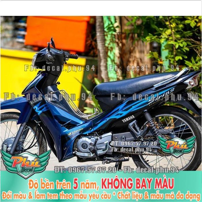 Tem rời Sirius Xanh đen hoa văn