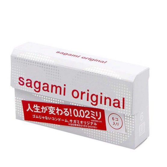 Bao cao su Sagami 002 - Siêu mỏng - 6s - Che Tên SP