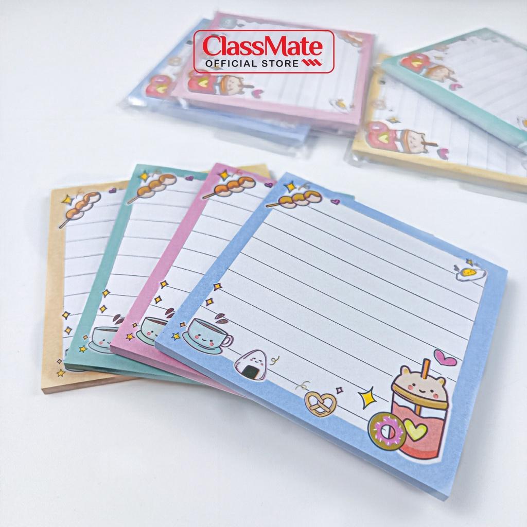 Giấy Note Ghi Chú CLASSMATE Thiết Kế Dễ Thương, Dùng Để Ghi CHú Vô Cùng Tiện Lợi CL-SN005