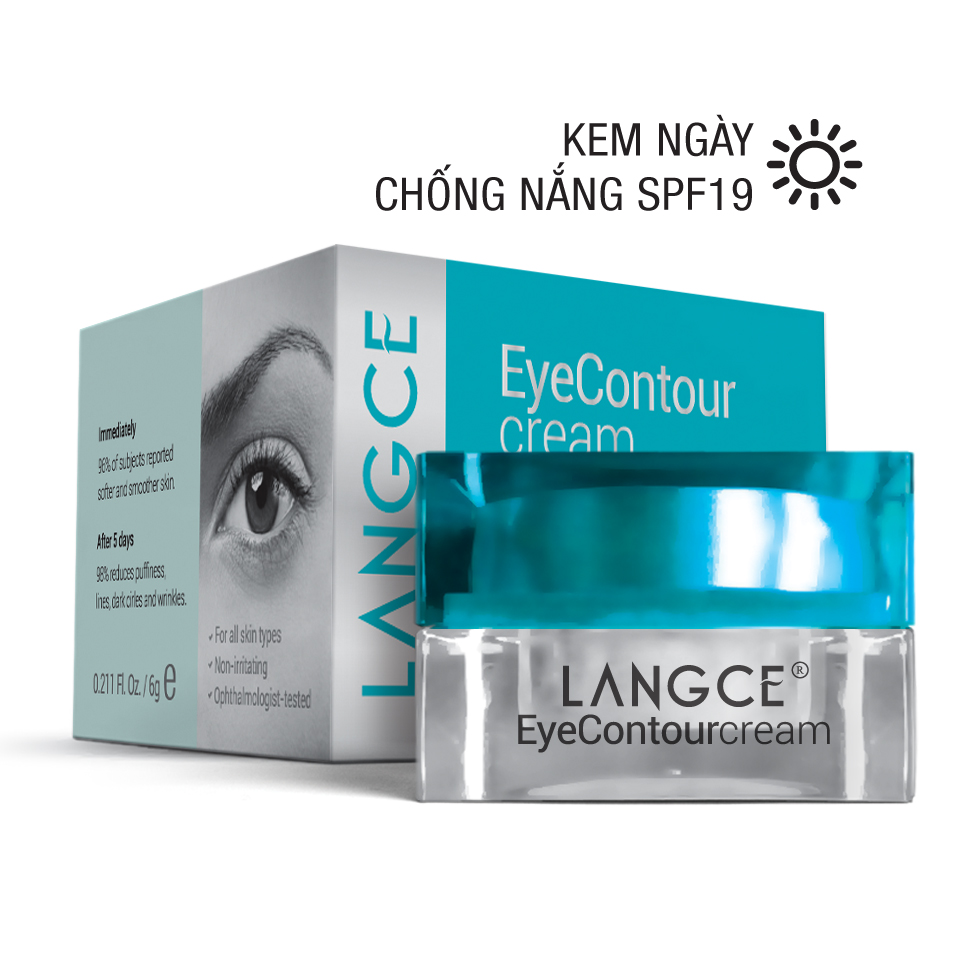 KEM NGỪA THÂM QUẦNG MẮT, BỌNG MẮT - 6ml KEM NGÀY LANGCE