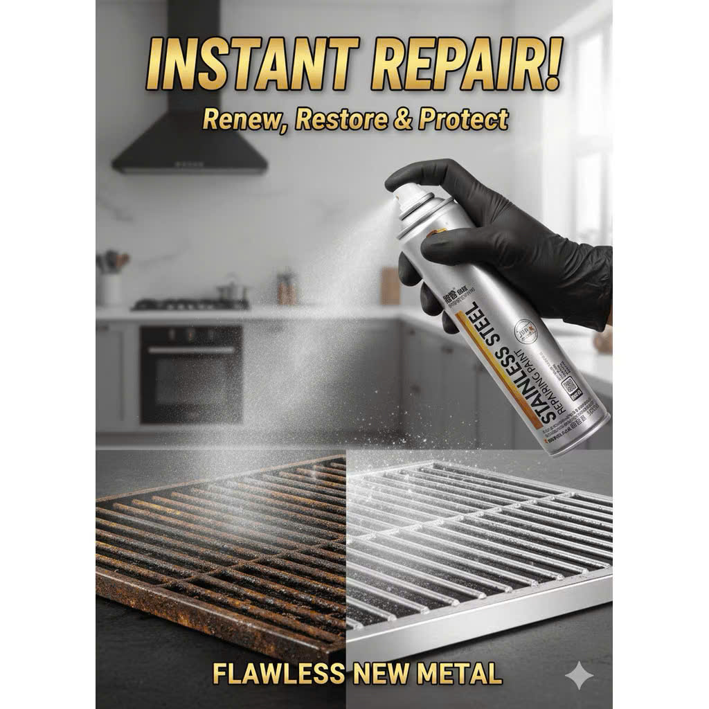 Sơn Xịt Màu Crom Loại Xịn - Độ Bám Dính Cao, Chịu Nhiệt Tốt, Chuyên Dụng Cho Sắt Thép &amp; Xe Cộ