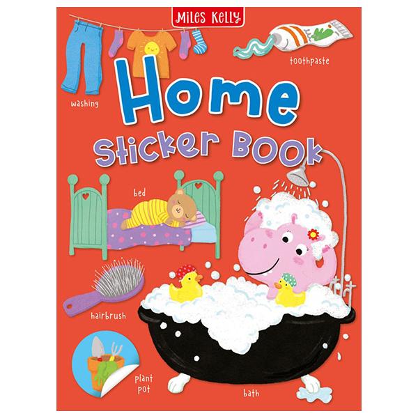 Sách ngoại văn: Sticker Book - Home