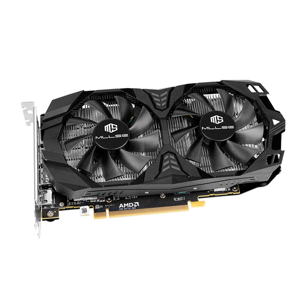 MLLSE AMD RX 580 8GB Thẻ Chơi Game 2048SP GDDR5 256Bit PCI Express 3.0 × 16 Radeon GPU Máy Tính Khai Thác placa de card màn hình