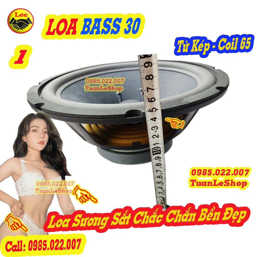 1 LOA BASS 30 GÂN MÚT COIL 65.5 TỪ KÉP KIỂU BMB – GIÁ 01 LOA BASS 3 TẤC TU KEP