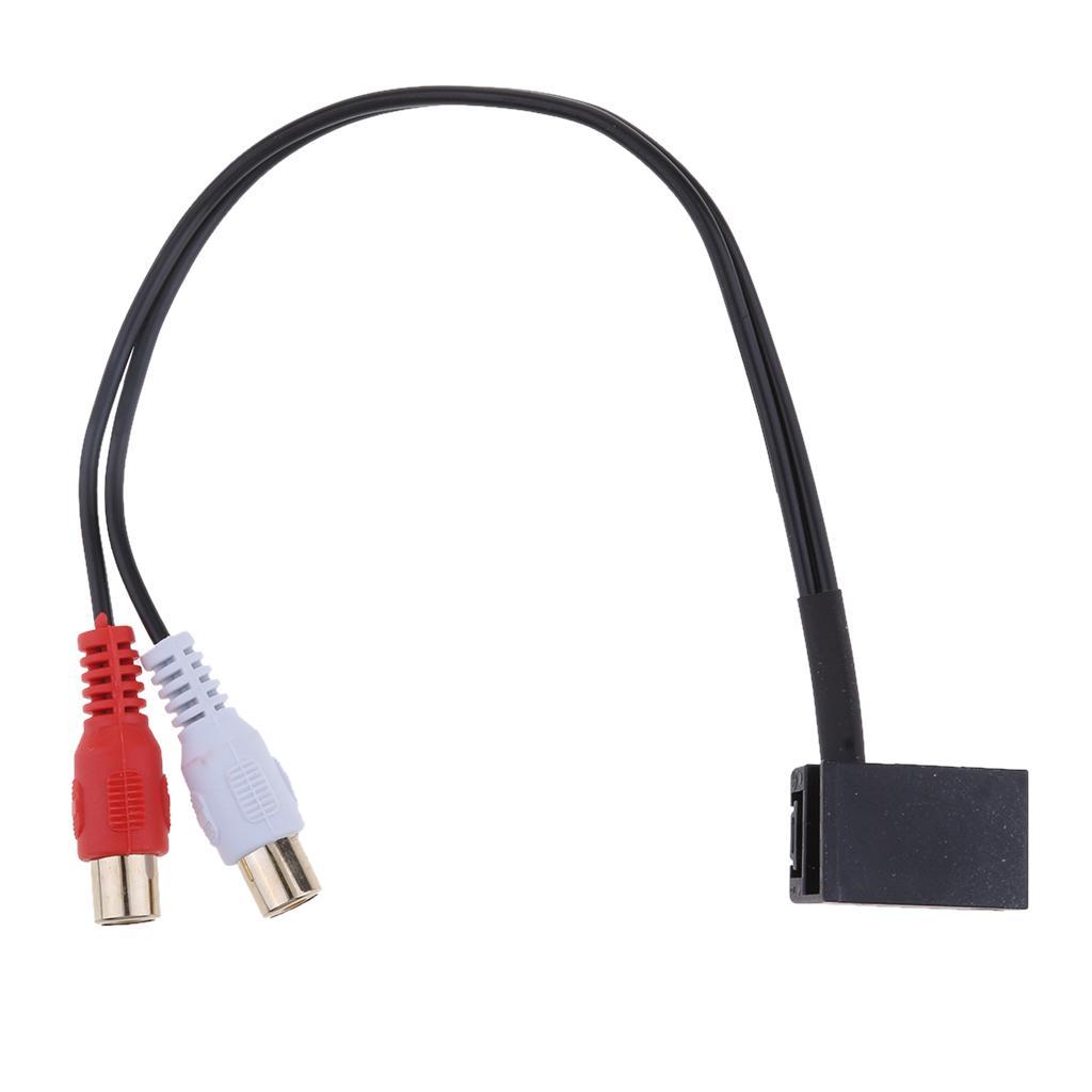 12in AUX Input Female Jack 3.5mm Audio Adapter Cable for iPod iPhone 4 4S 5 5S MP3 to BMW Z4/Opel Car Player