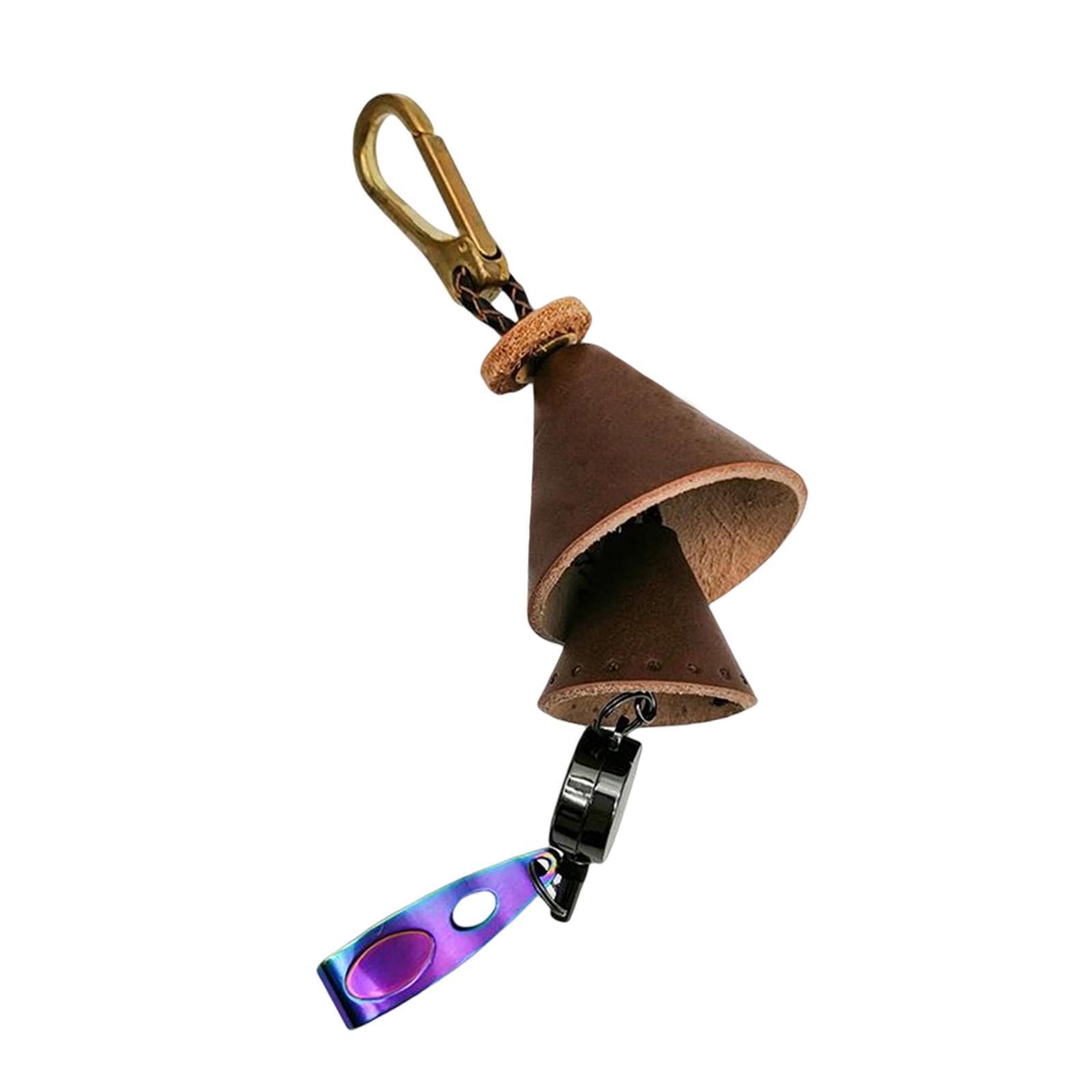 Lure Sequin Bell Bag with Buckle Supplies Outdoor with Hook Hole  Hanger