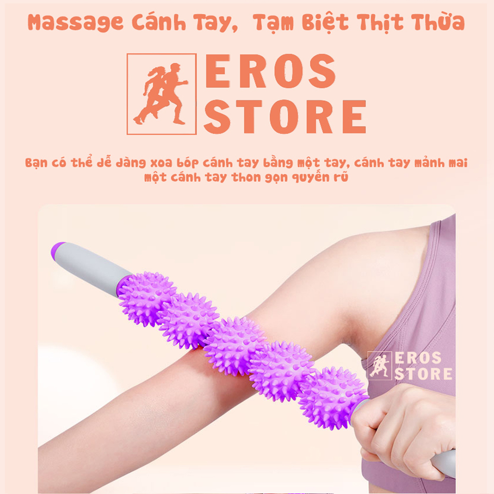 Thanh tay Massage M3, Con lăn massage chất lượng cao, massage cơ thể EROS