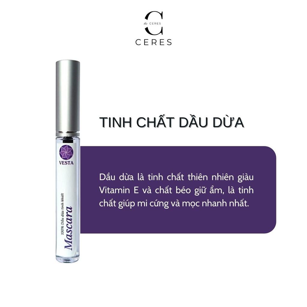 Mascara Dầu Dừa Dưỡng Mi Ép Lạnh Nguyên Chất