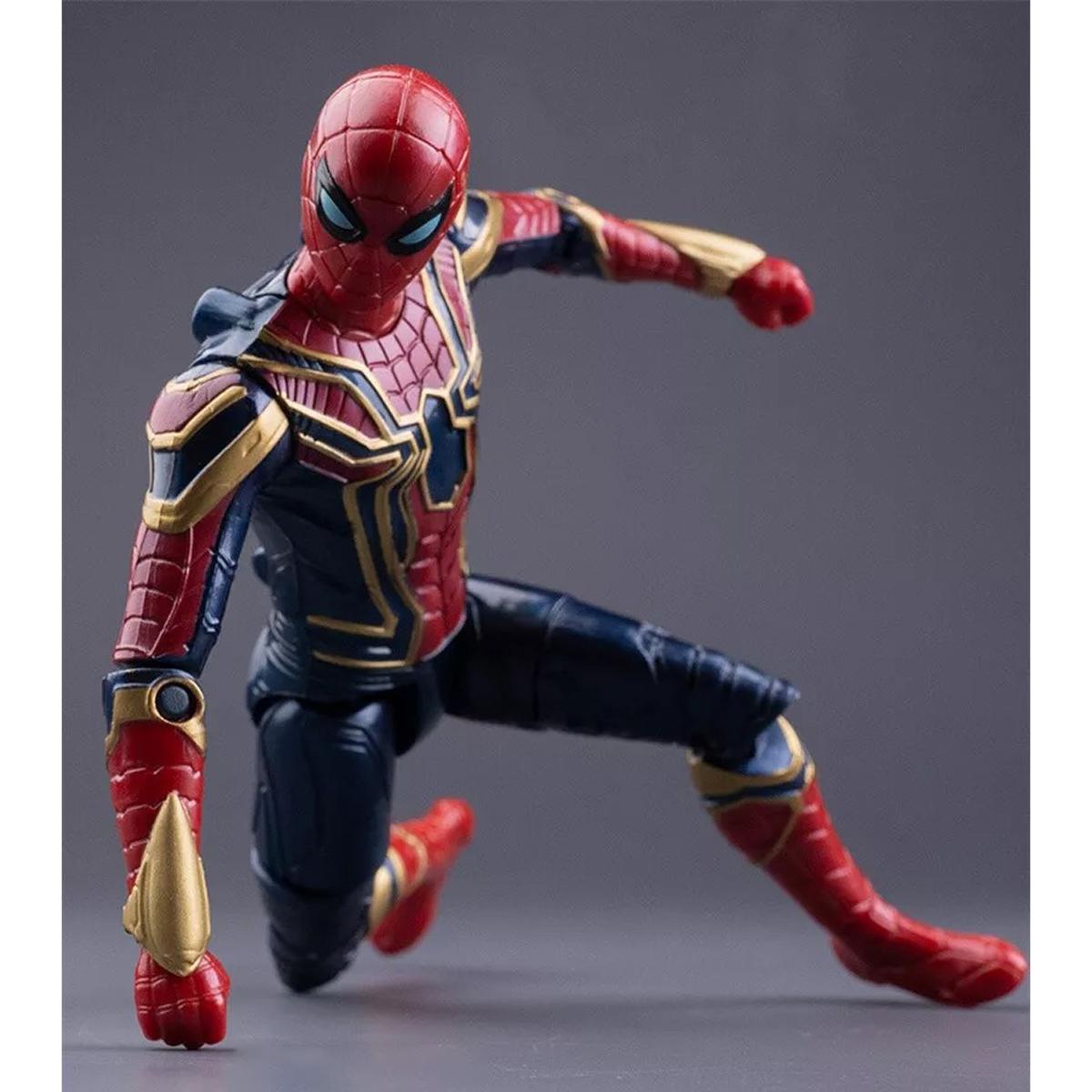 Đồ Chơi Mô Hình Marvel Biến Hình Iron Spider - Morstorm ZC8821