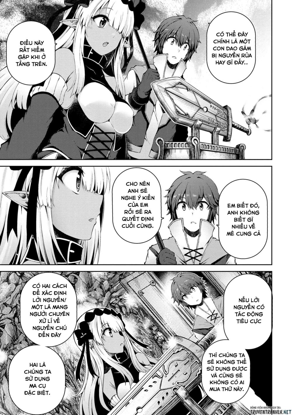 ngôi nhà của tôi đã bị đốt cháy, thế thì tại sao tôi không dùng hết số tiền còn lại để mua nô lệ dark elf? chapter 4 14