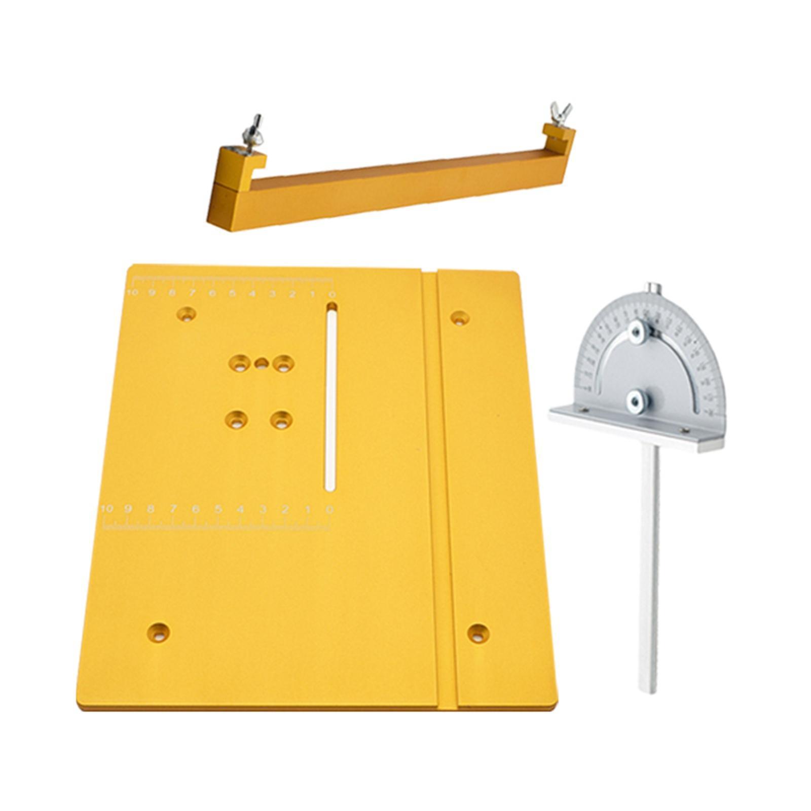 Aluminum Alloy Table Saw Panel Circular Saw Table Pedal- for Woodworking Carpenter