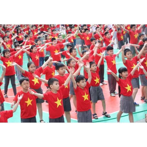 Áo thun cờ đỏ sao vàng loại tốt