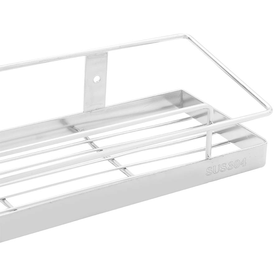 Kệ Gia Vị 12x40x7cm Inox 304 1 Tầng