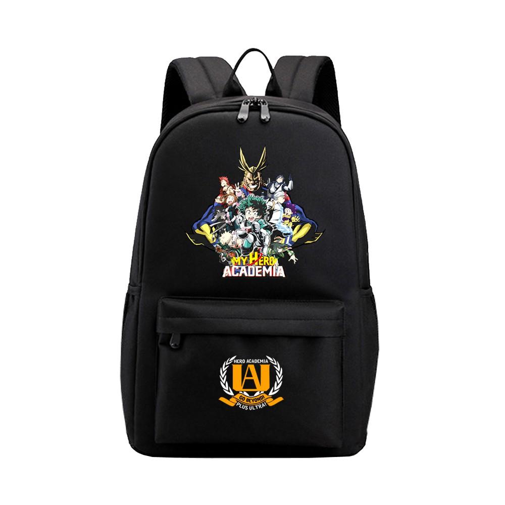 Balo HỌC VIỆN ANH HÙNG - my hero academia nam nữ, chất liệu cao cấp bền đẹp, đựng vừa laptop 15.6 inch